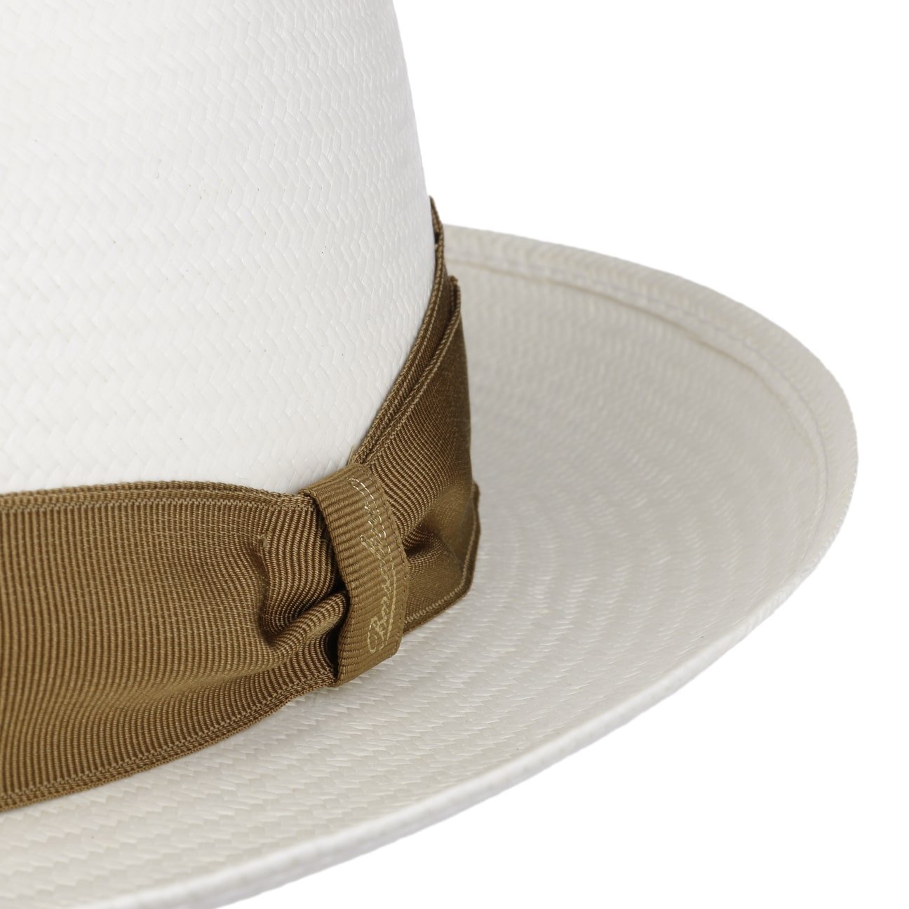 Grosgrain Trim Small Panama Hat by Borsalino - JJ Hat Center ®