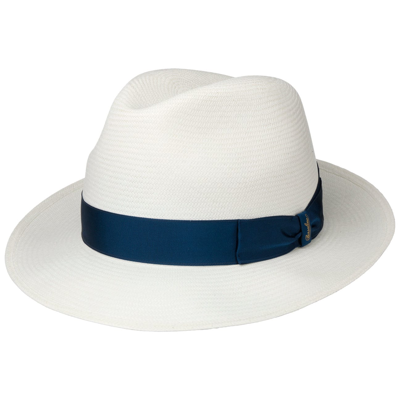 Grosgrain Trim Small Panama Hat by Borsalino - JJ Hat Center ®