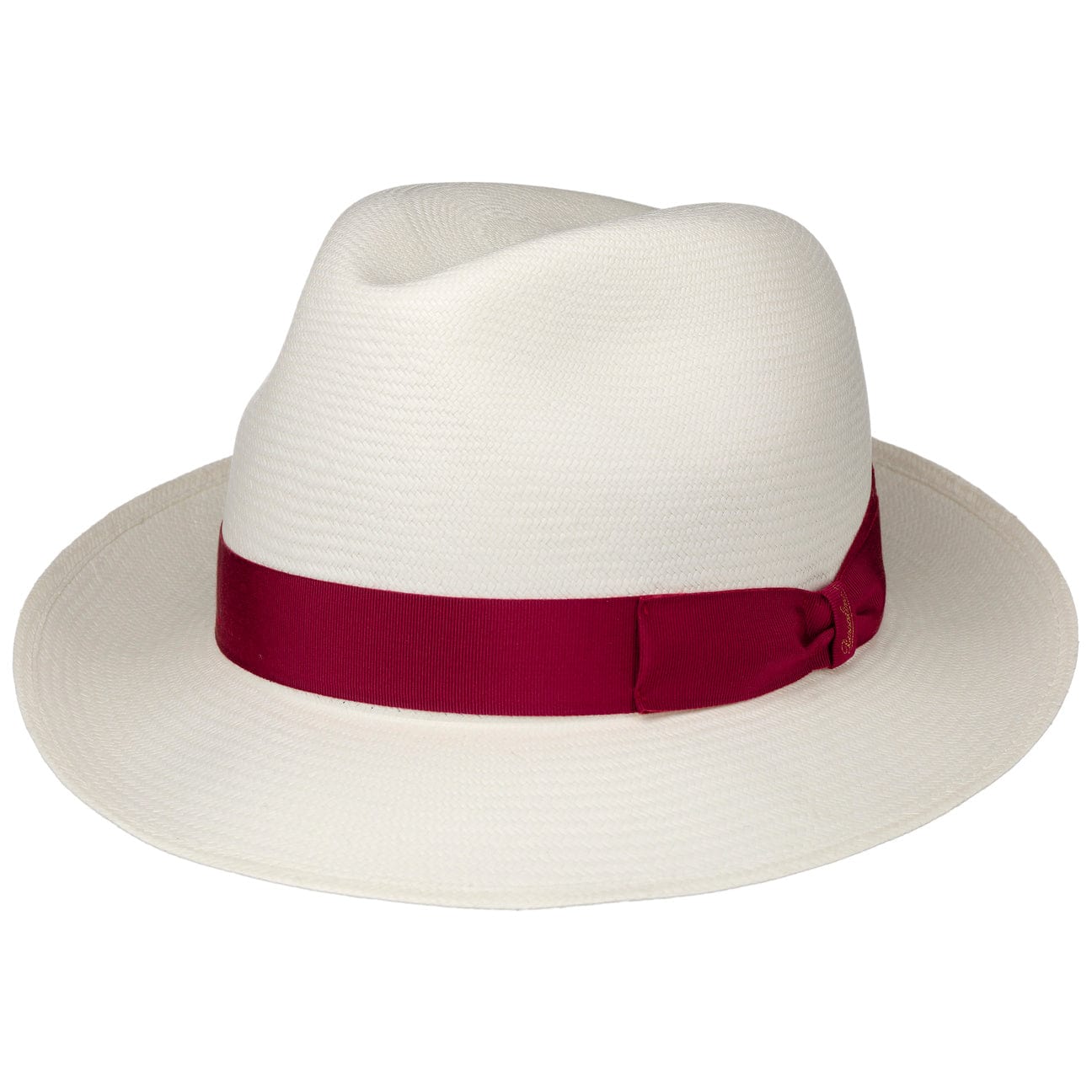 Grosgrain Trim Small Panama Hat by Borsalino - JJ Hat Center ®