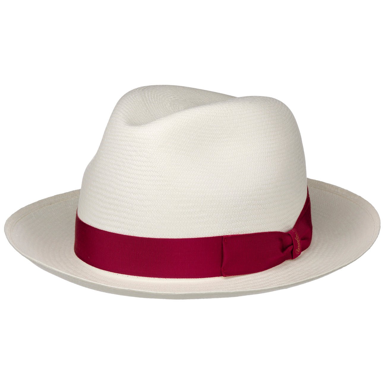 Grosgrain Trim Small Panama Hat