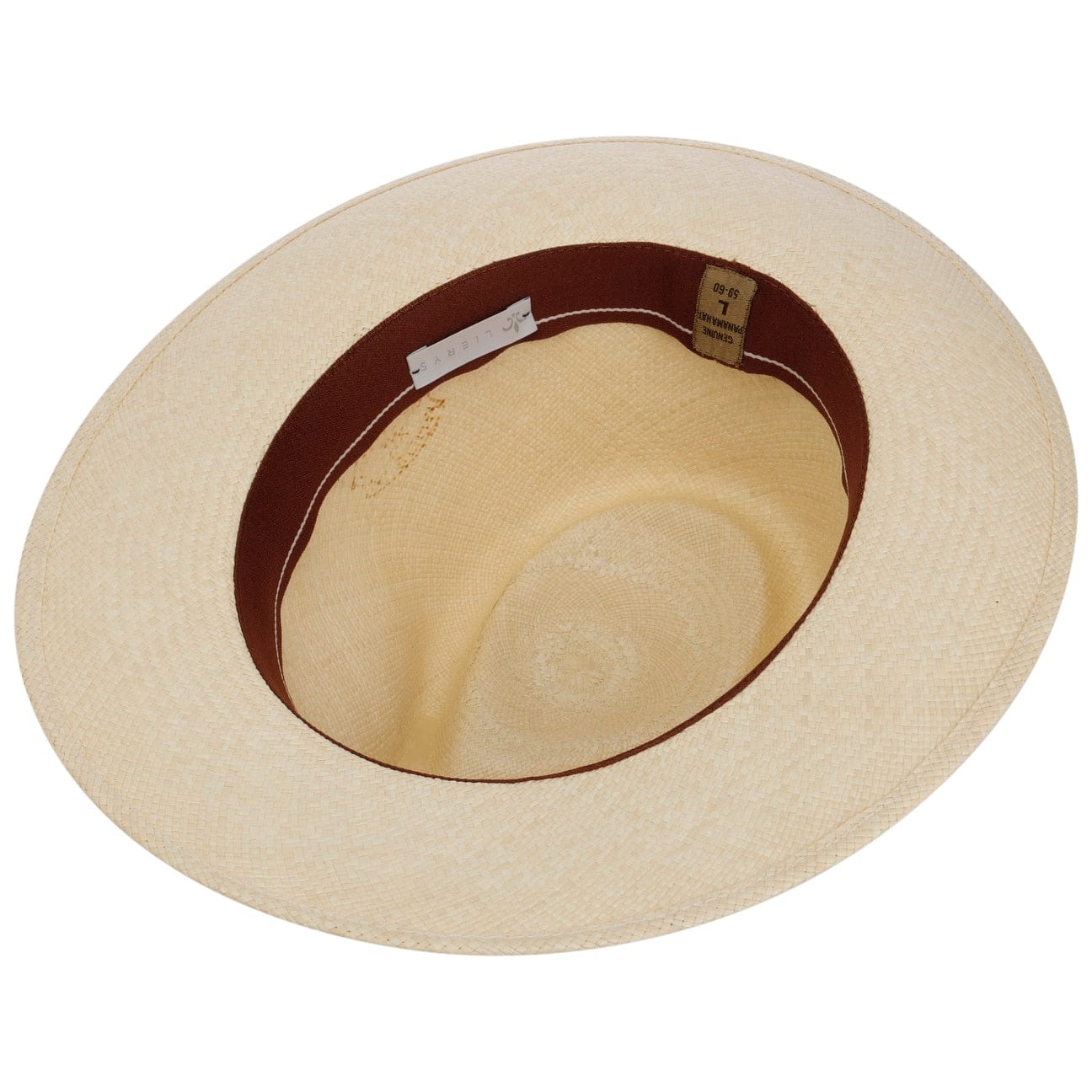 Striped Ribbon Panama Hat by Lierys - JJ Hat Center ®