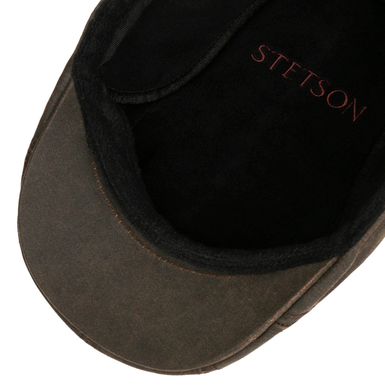 Old Cotton Flat Cap with Ear Flaps by Stetson - JJ Hat Center ®