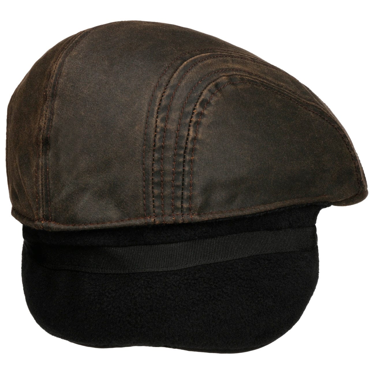 Old Cotton Flat Cap with Ear Flaps by Stetson - JJ Hat Center ®