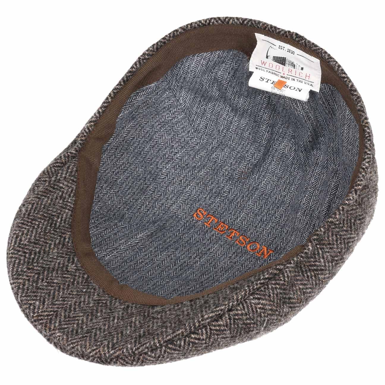 Texas Wool Herringbone Cap by Stetson - JJ Hat Center ®