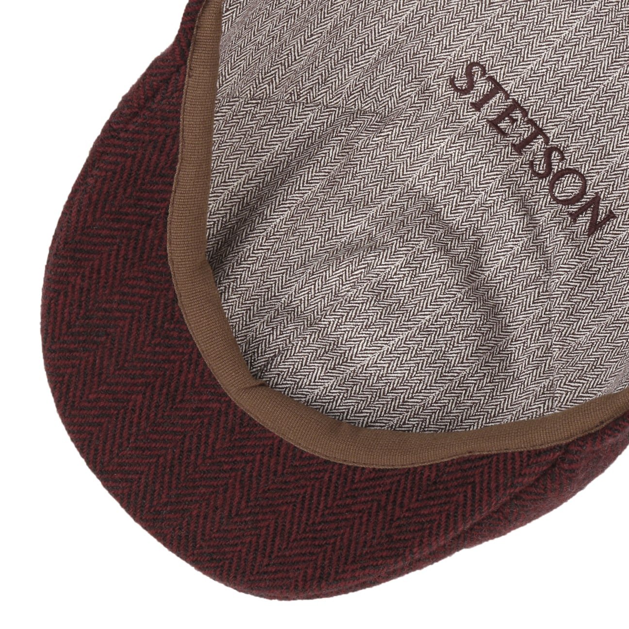 Texas Wool Herringbone Cap by Stetson - JJ Hat Center ®