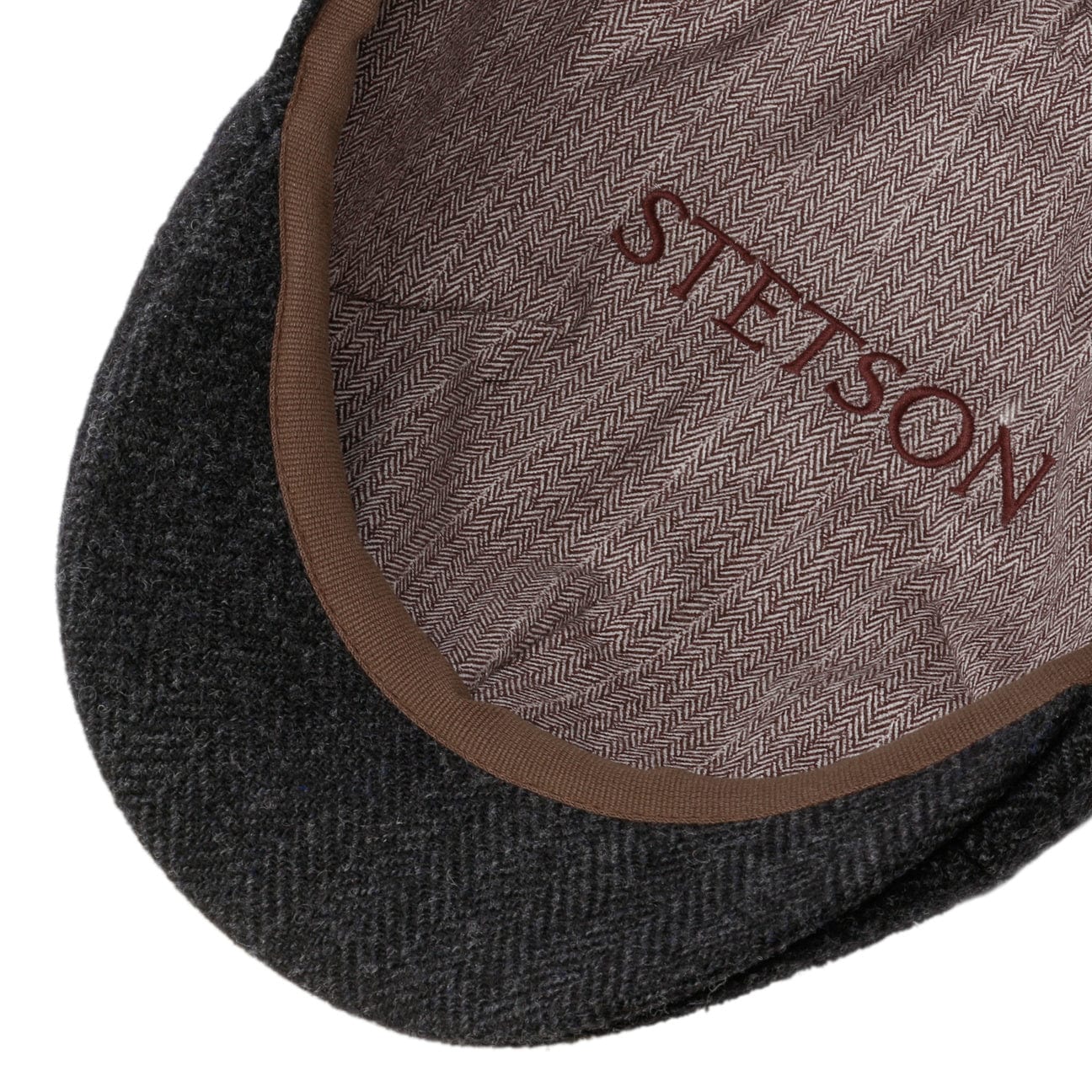 Texas Wool Herringbone Cap by Stetson - JJ Hat Center ®