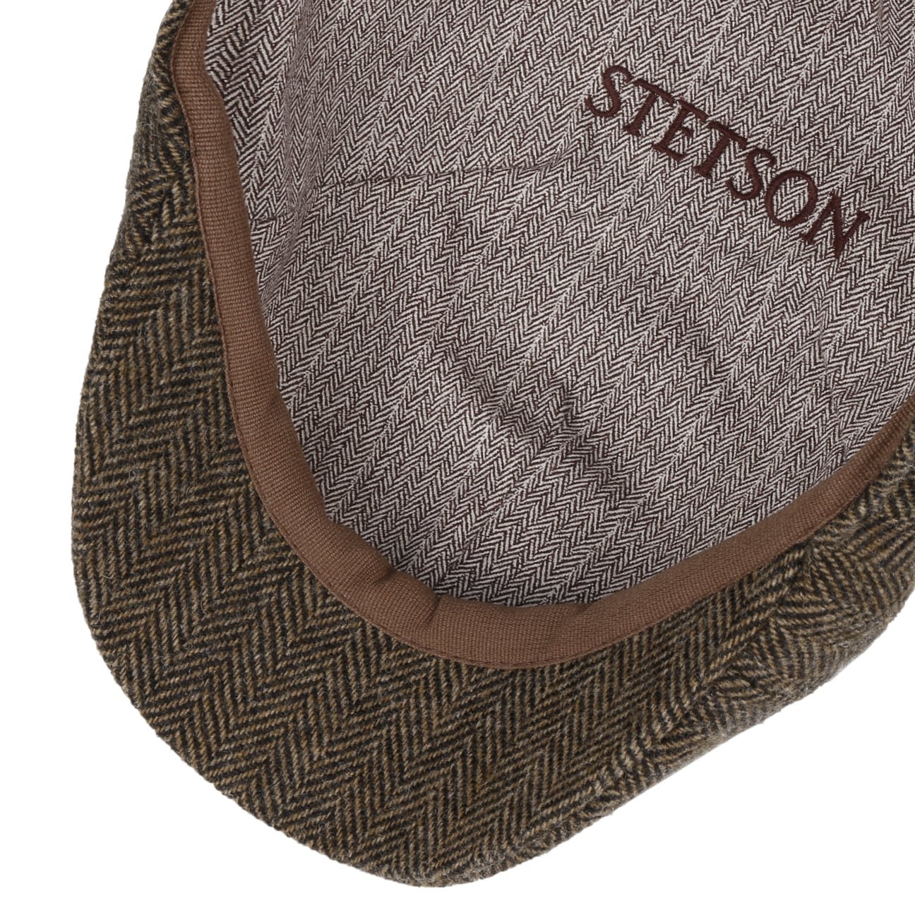 Texas Wool Herringbone Cap by Stetson - JJ Hat Center ®