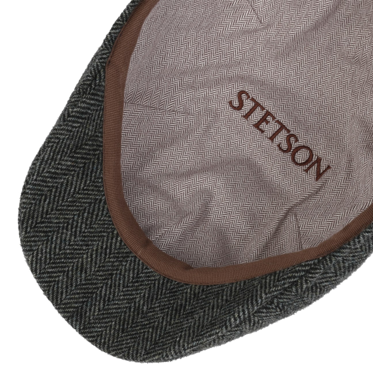 Texas Wool Herringbone Cap by Stetson - JJ Hat Center ®