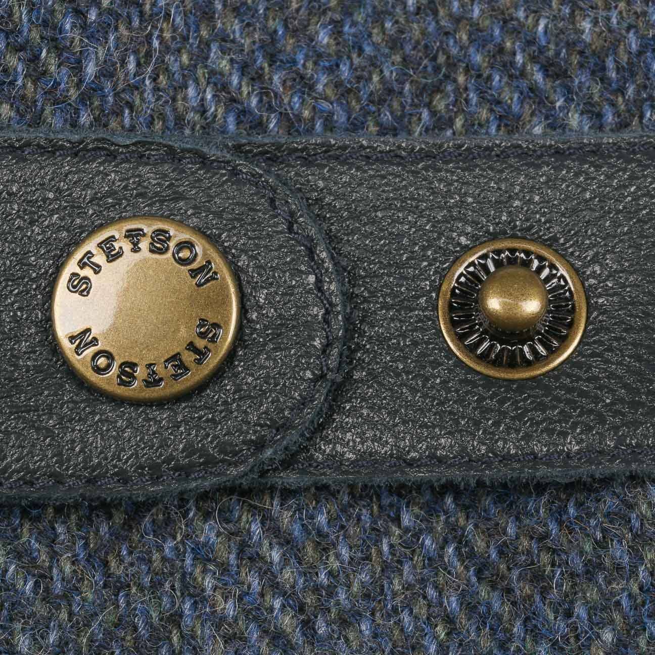 Herringbone Wool Leather Gloves by Stetson - JJ Hat Center ®
