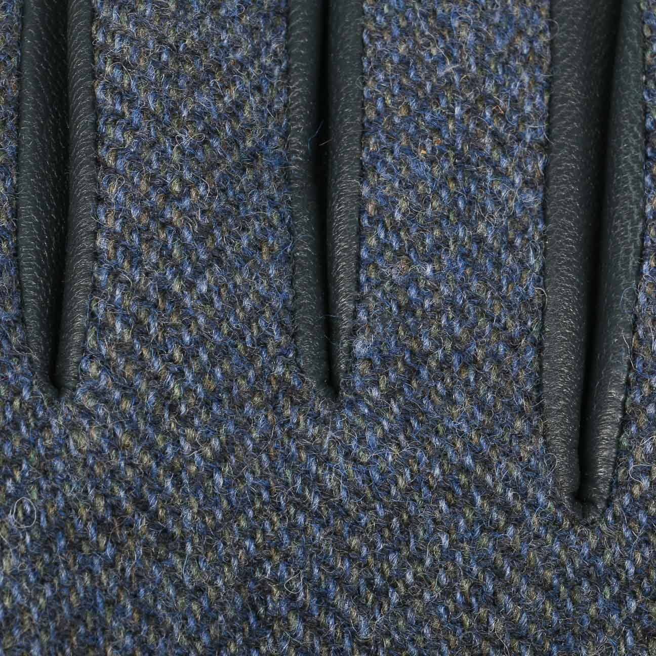 Herringbone Wool Leather Gloves by Stetson - JJ Hat Center ®