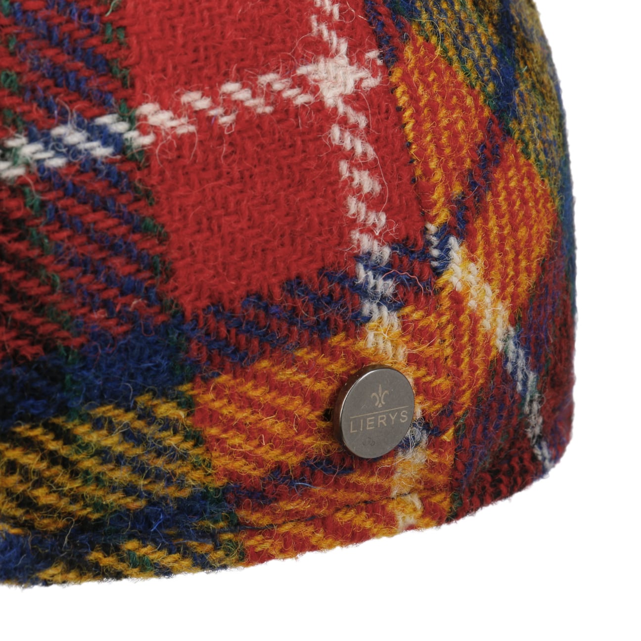Capri Colour Harris Tweed Flat Cap by Lierys - JJ Hat Center ®