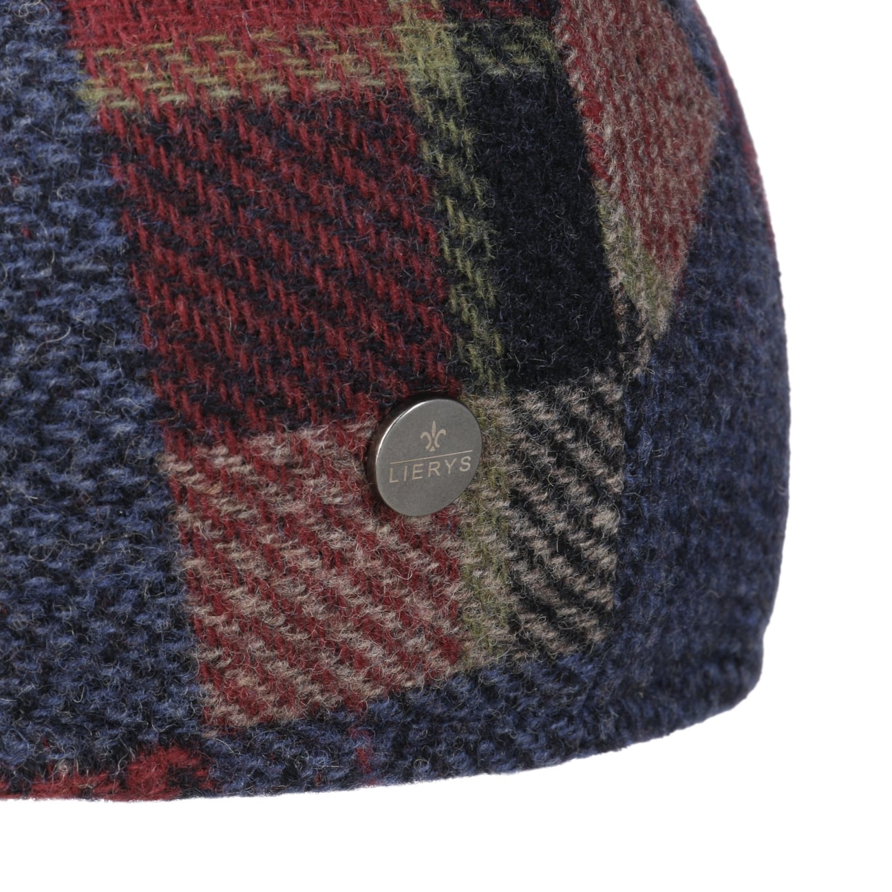 Capri Merino Patchwork Flat Cap by Lierys - JJ Hat Center ®