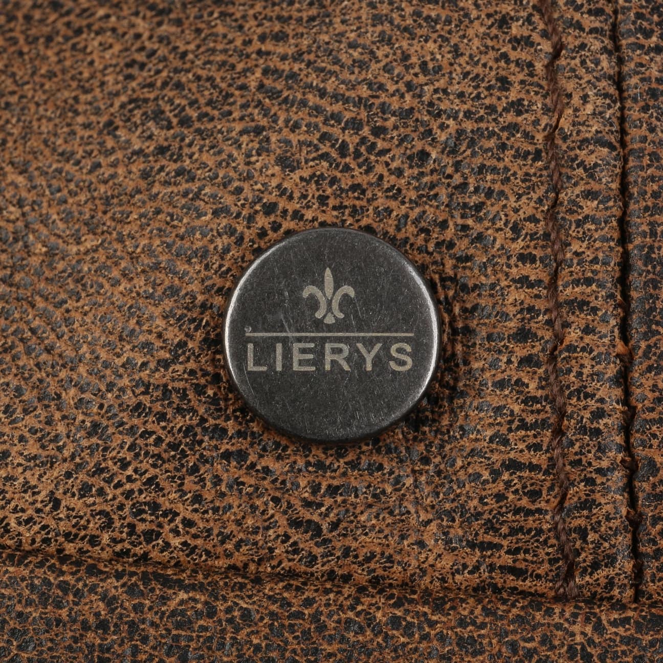 City Nappa Leather Flat Cap by Lierys - JJ Hat Center ®