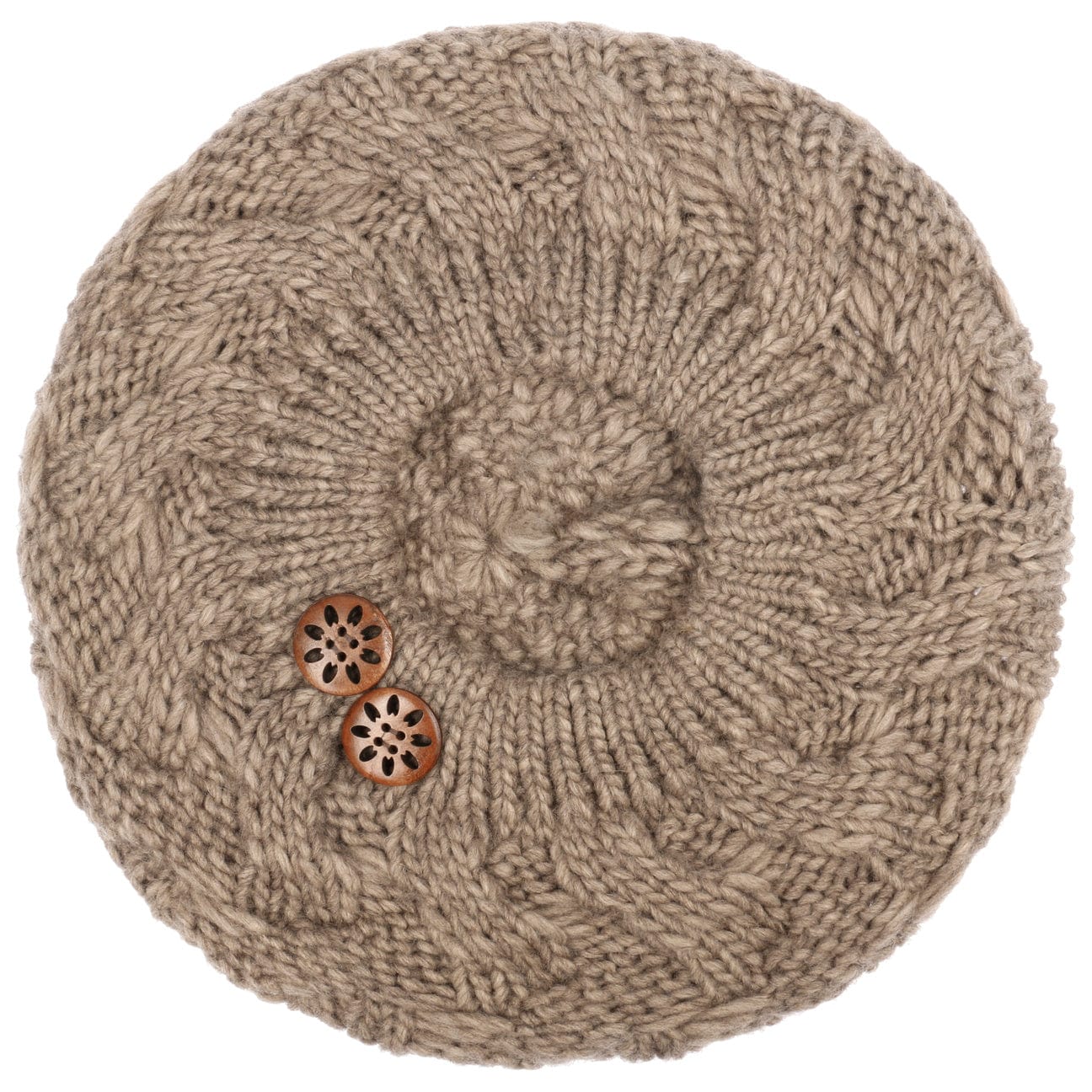 Jil Knit Beret with Buttons by Lierys - JJ Hat Center ®