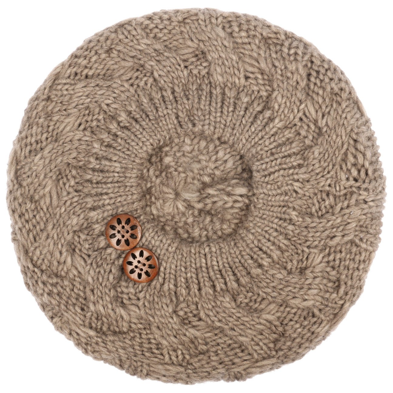 Jil Knit Beret with Buttons - JJ Hat Center ®