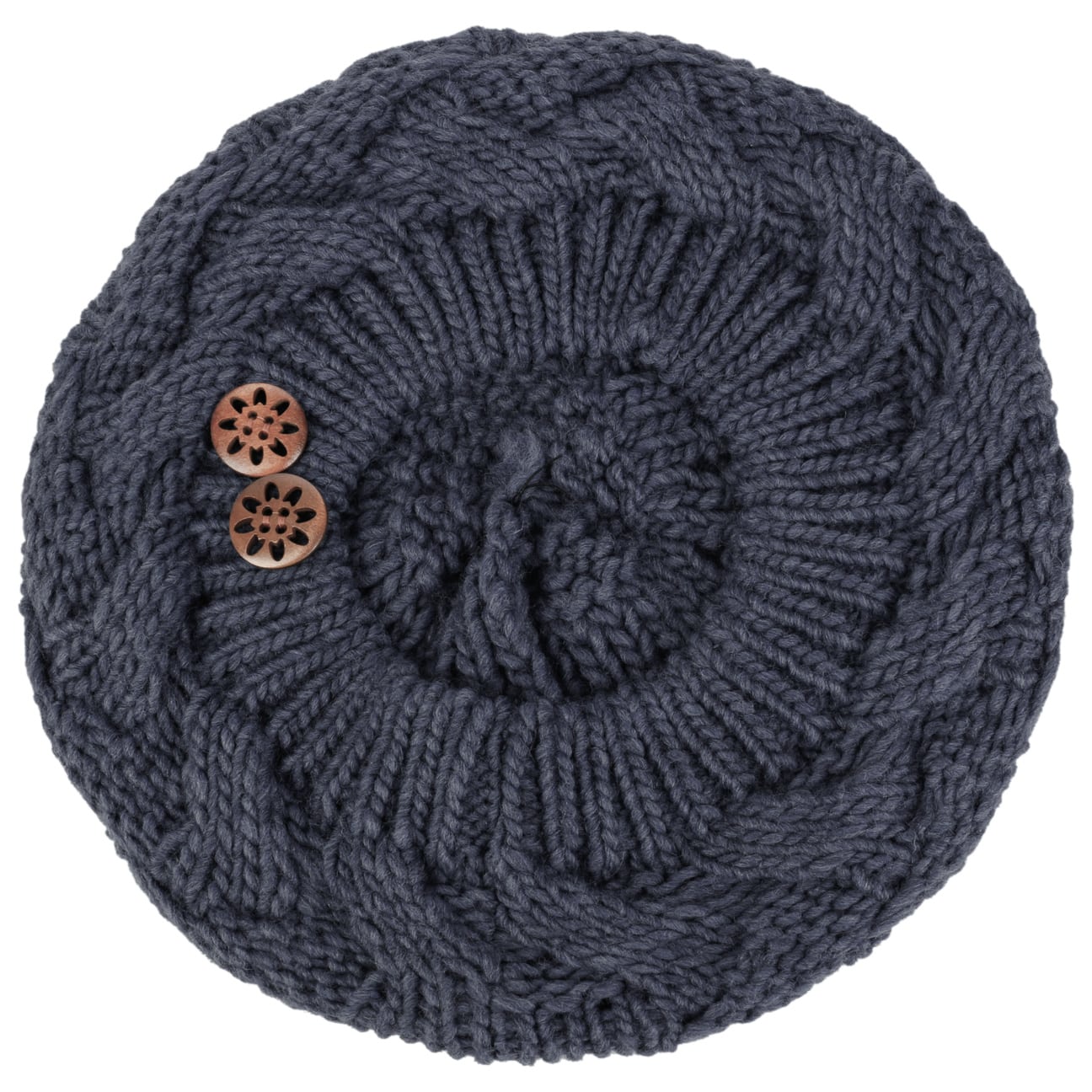 Jil Knit Beret with Buttons - JJ Hat Center ®