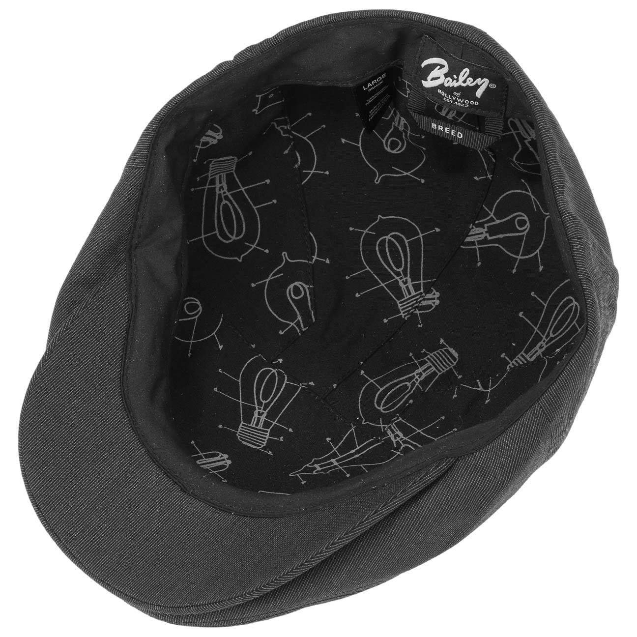 Slate Flat Cap by Bailey 1922 - JJ Hat Center ®