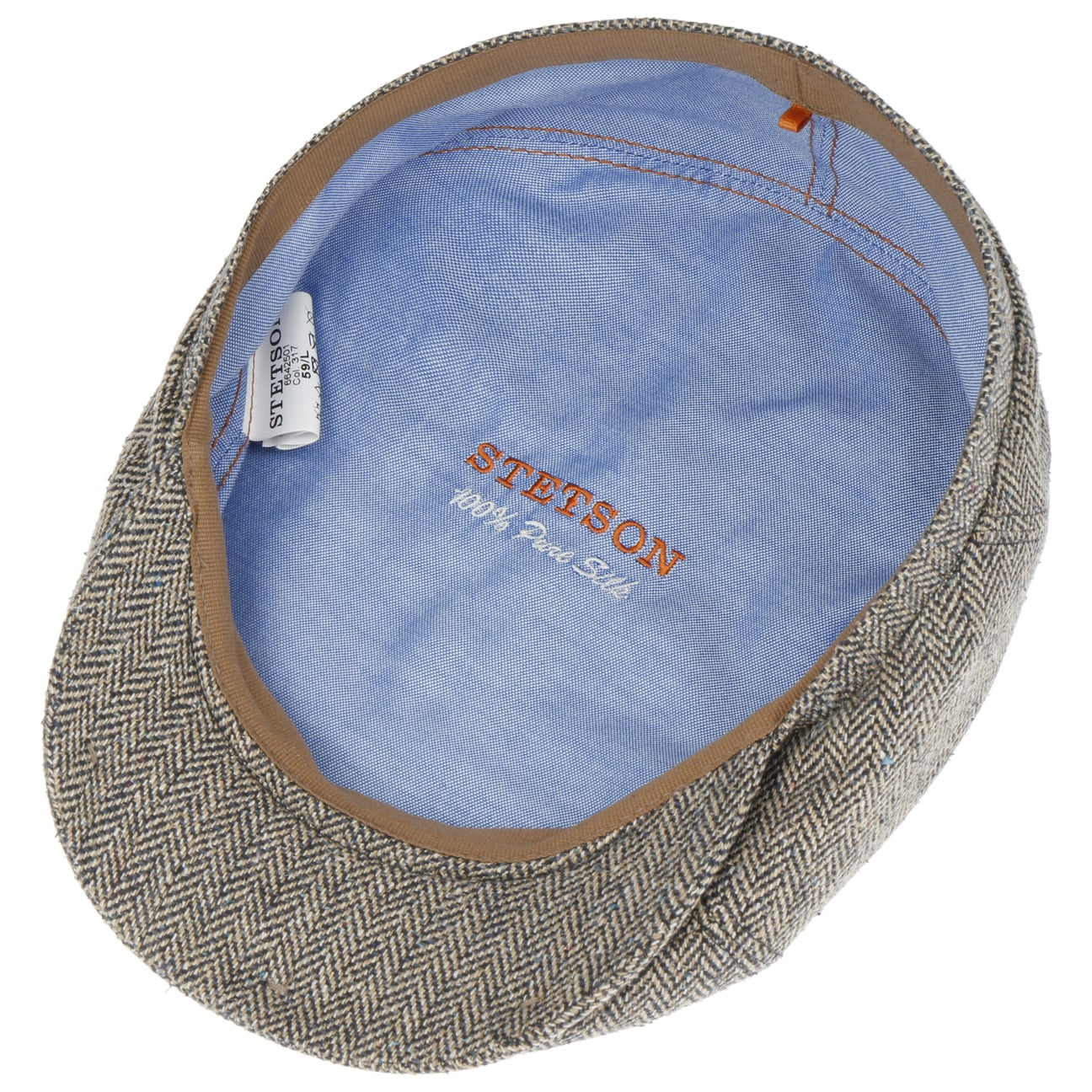 Milner Silk Flat Cap by Stetson - JJ Hat Center ®