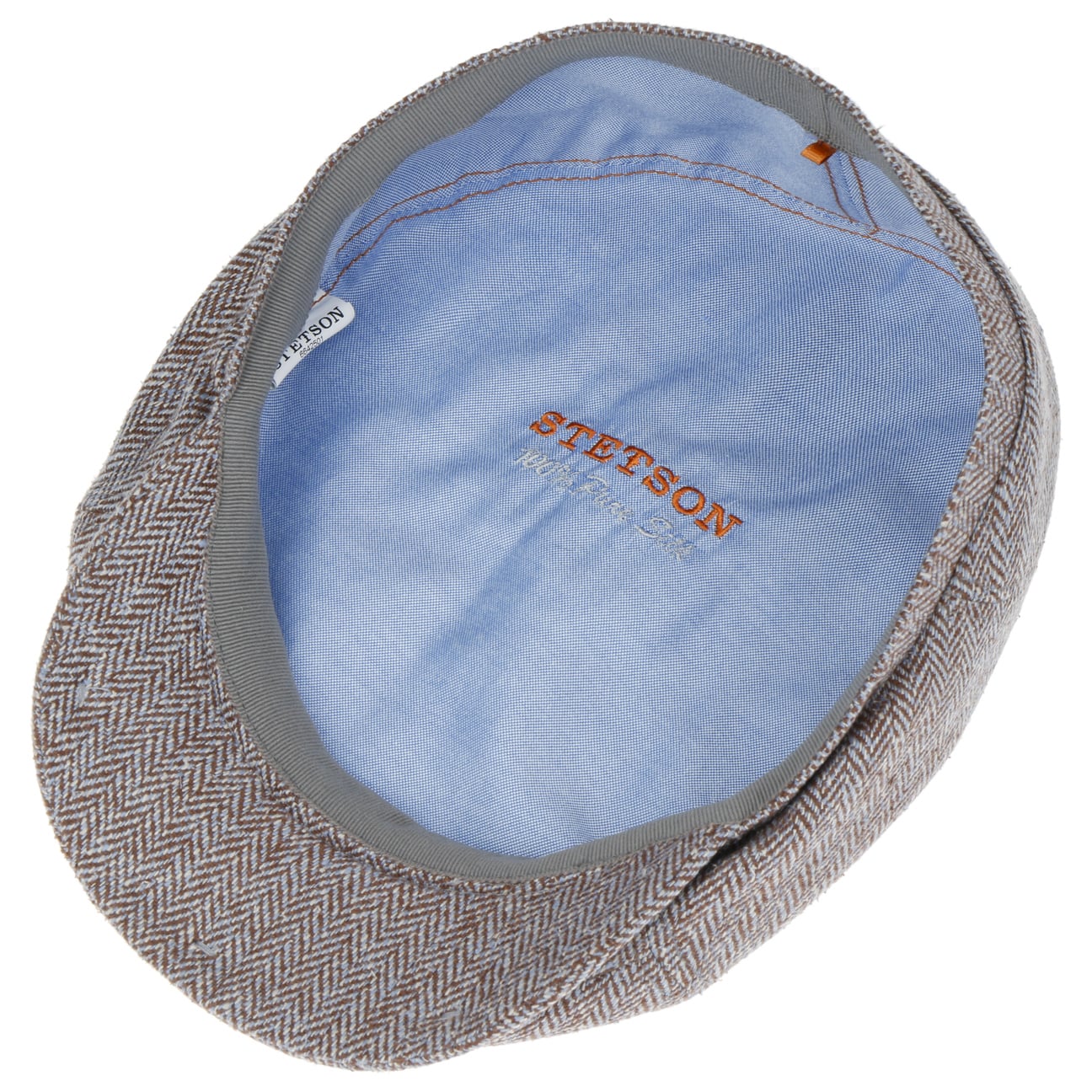 Milner Silk Flat Cap - JJ Hat Center ®