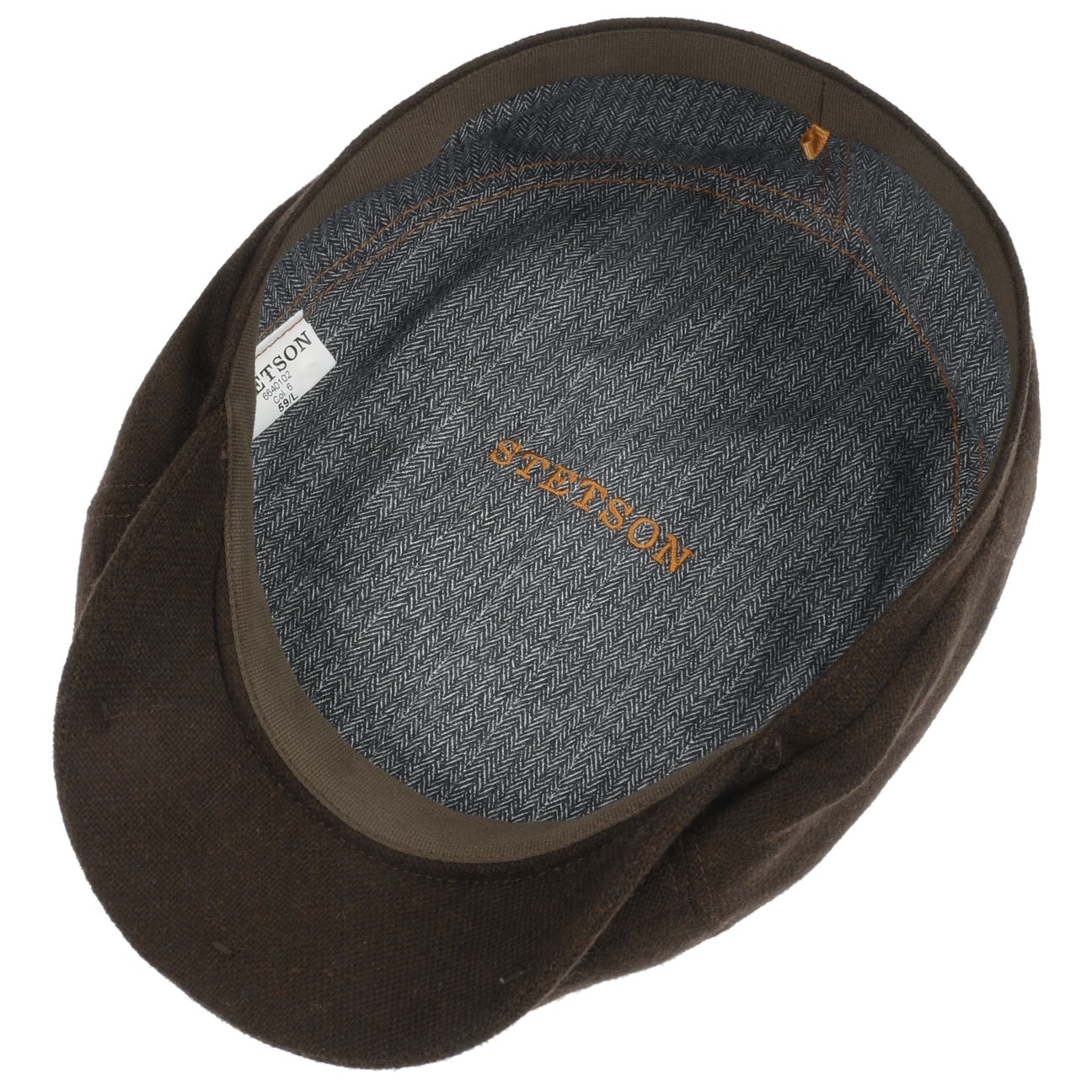 Brooklin virgin Wool and cotton Newsboy - JJ Hat Center ®