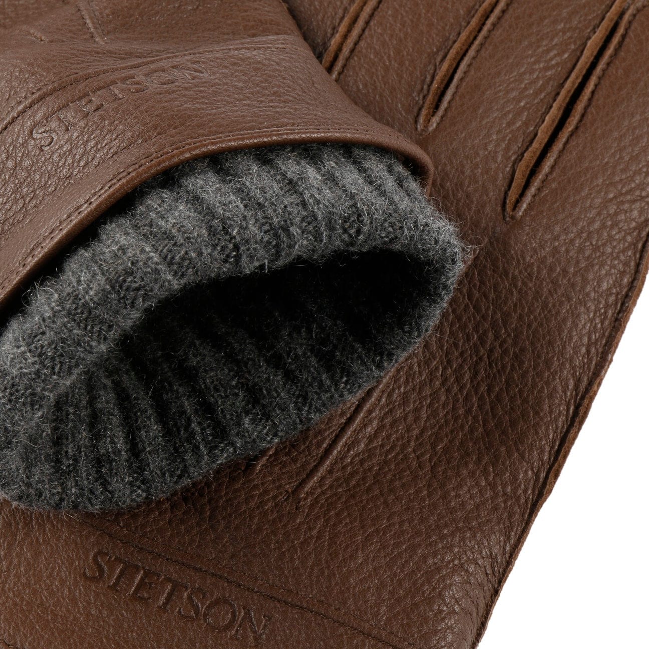 Deer Cashmere Leather Gloves by Stetson - JJ Hat Center ®