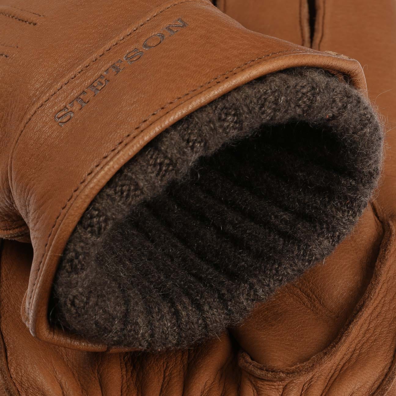Deer Cashmere Leather Gloves by Stetson - JJ Hat Center ®