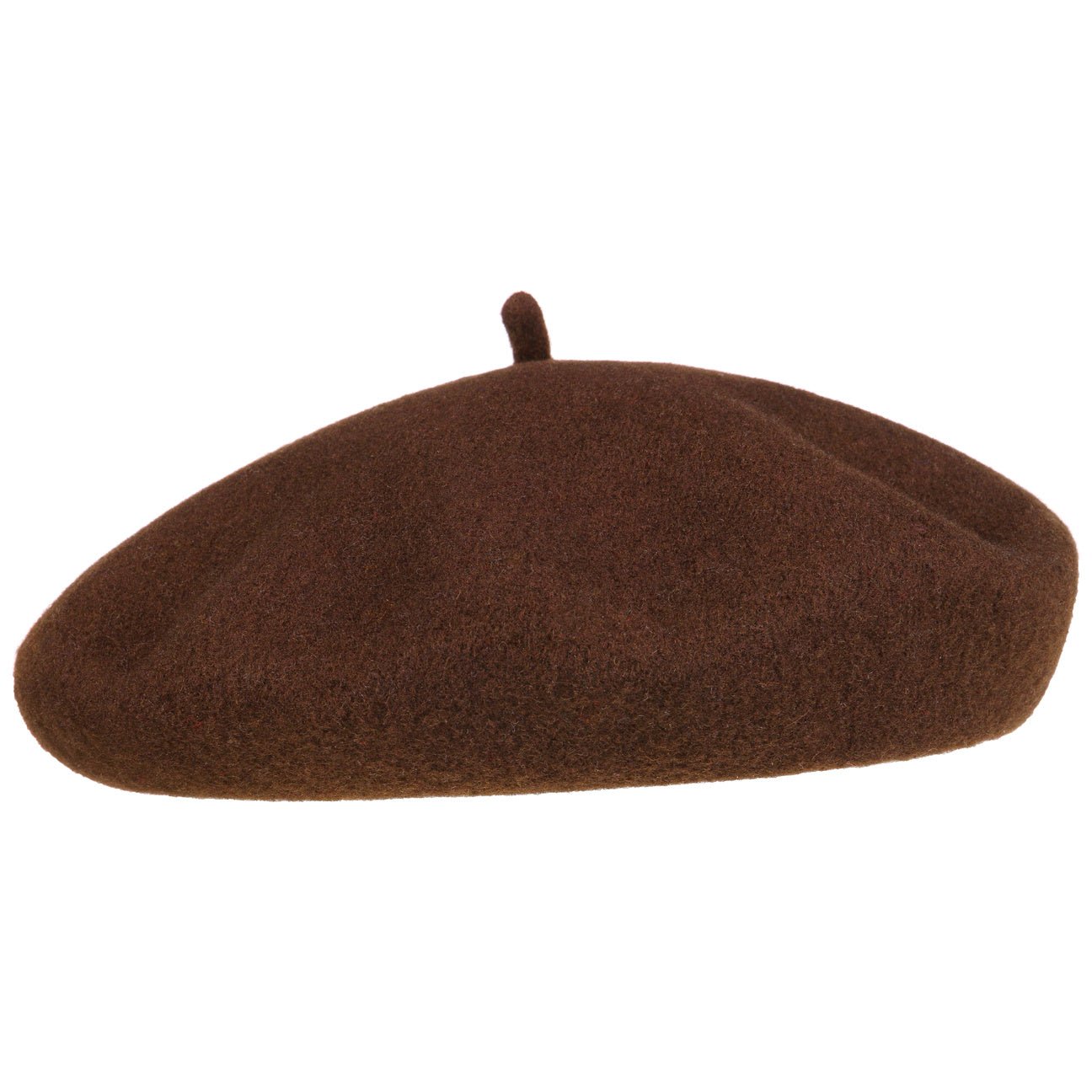 帽子 BERET / BROKEN WOOL / BROWN HEATHER M/L Beret with Cashmere