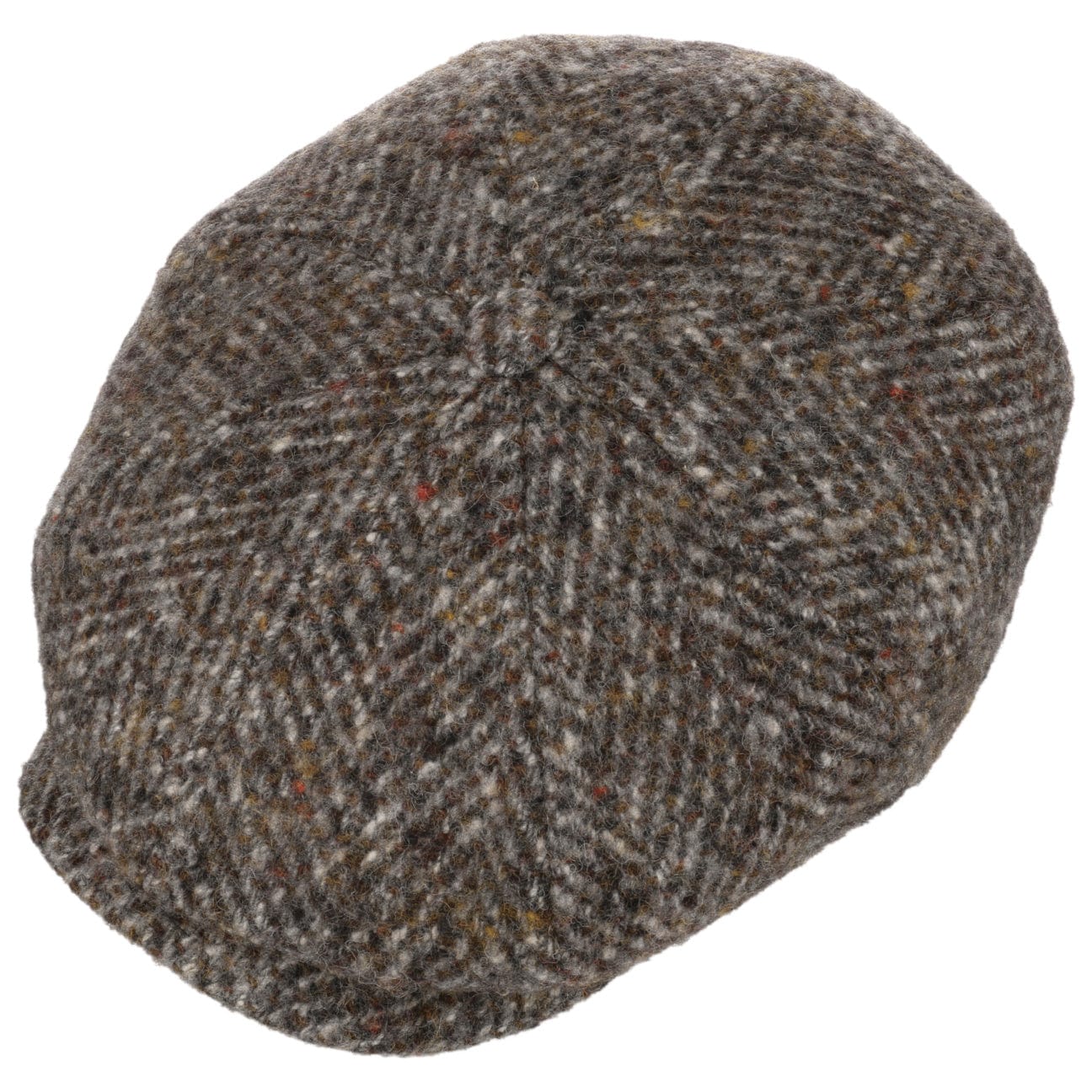 Hatteras Wool Colour Neps Flat Cap by Stetson - JJ Hat Center ®