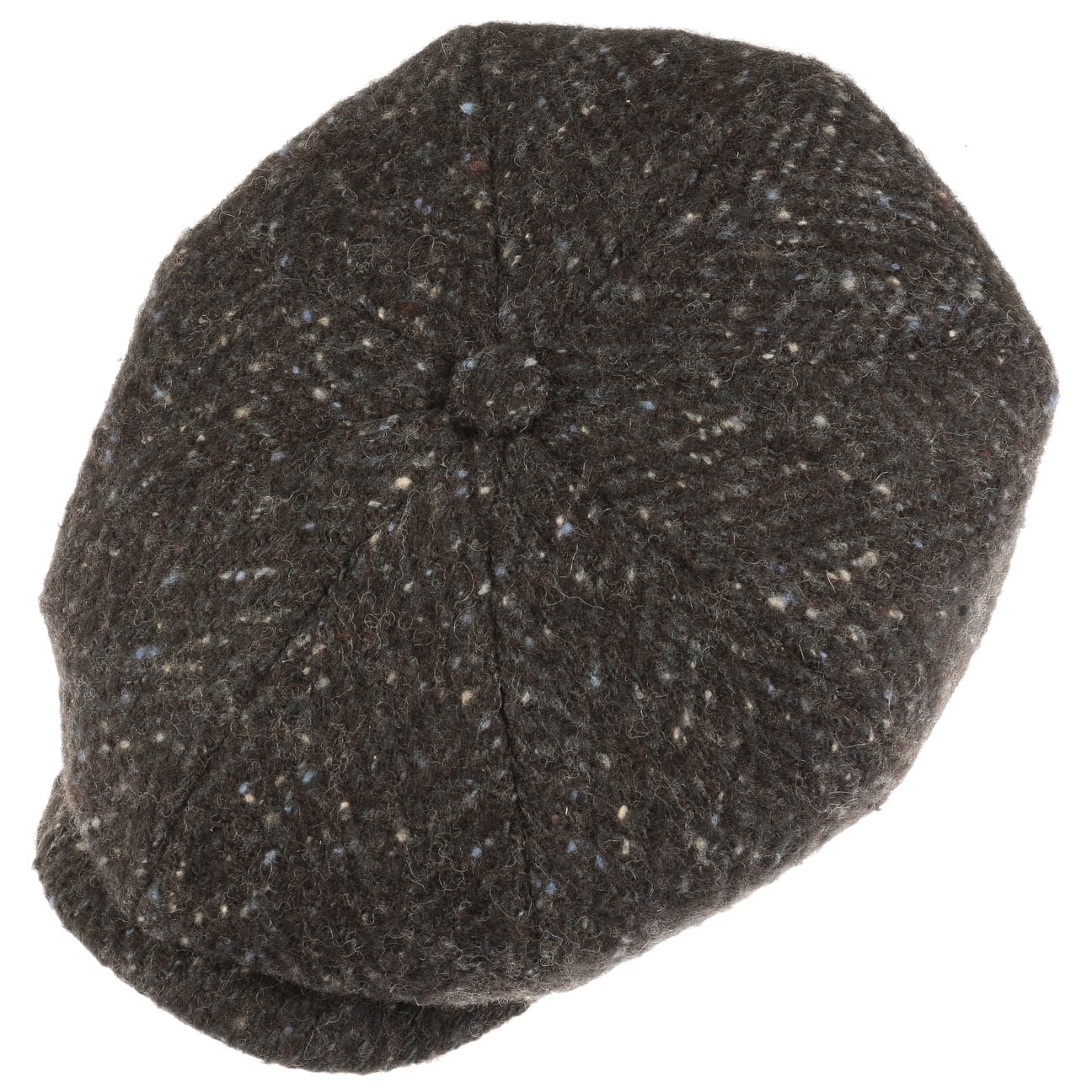 Hatteras Wool Colour Neps Flat Cap - JJ Hat Center ®