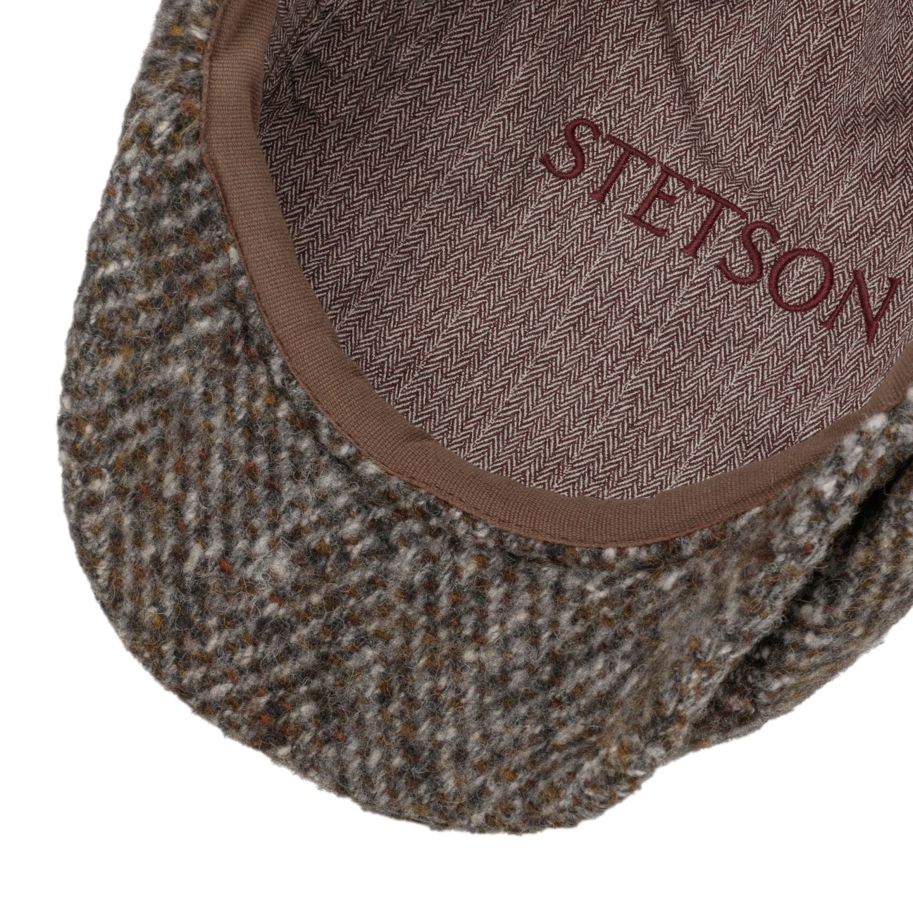 Hatteras Wool Colour Neps Flat Cap by Stetson - JJ Hat Center ®