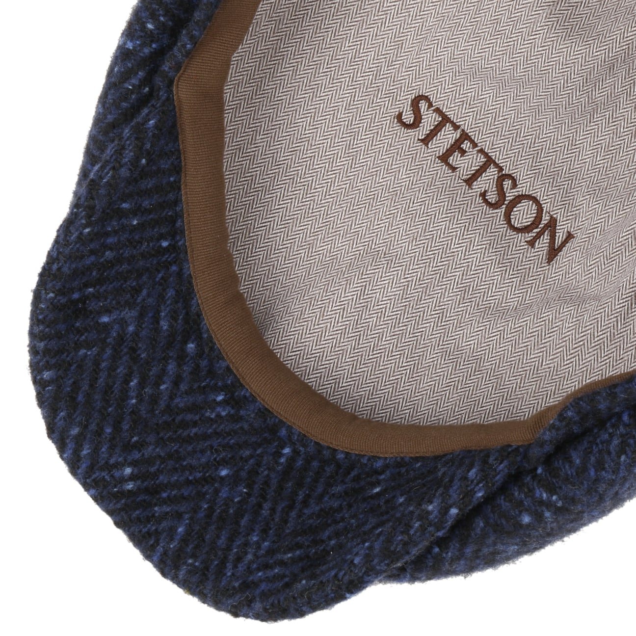 Hatteras Wool Colour Neps Flat Cap by Stetson - JJ Hat Center ®