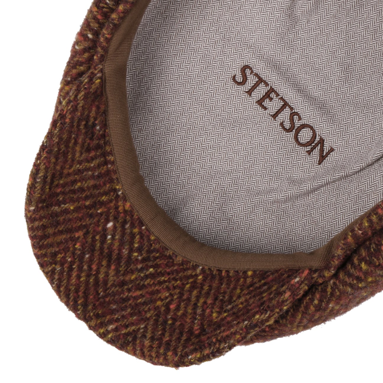 Hatteras Wool Colour Neps Flat Cap by Stetson - JJ Hat Center ®