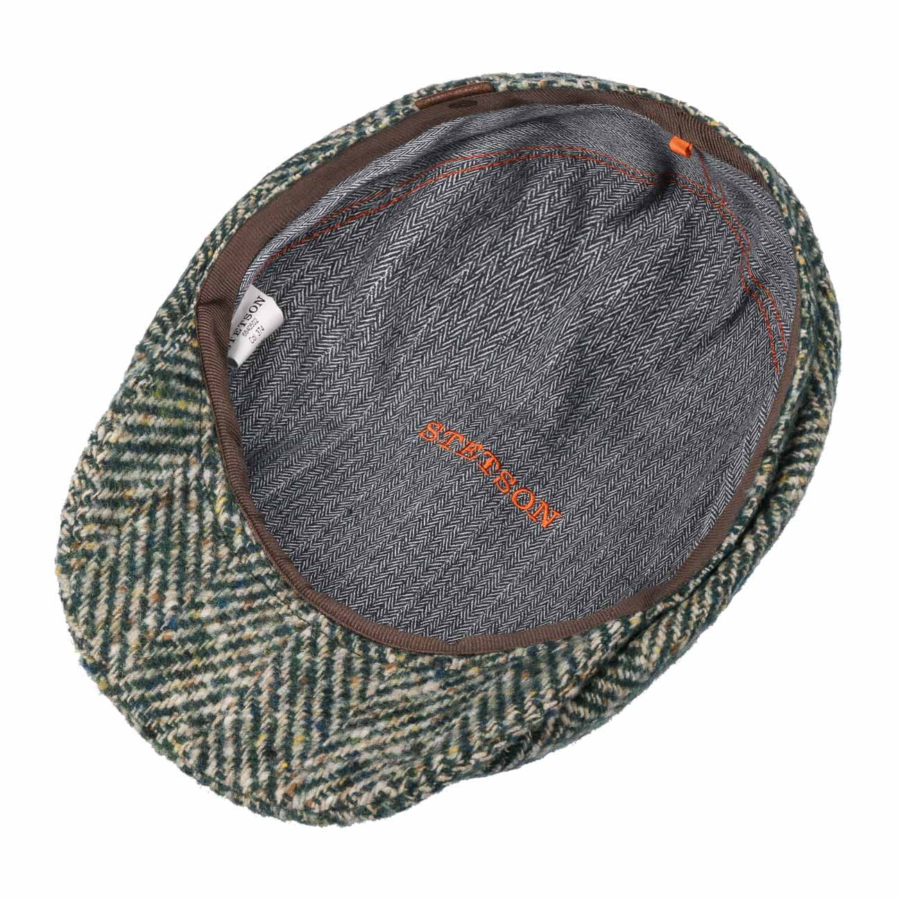 Hatteras Wool Colour Neps Flat Cap by Stetson - JJ Hat Center ®