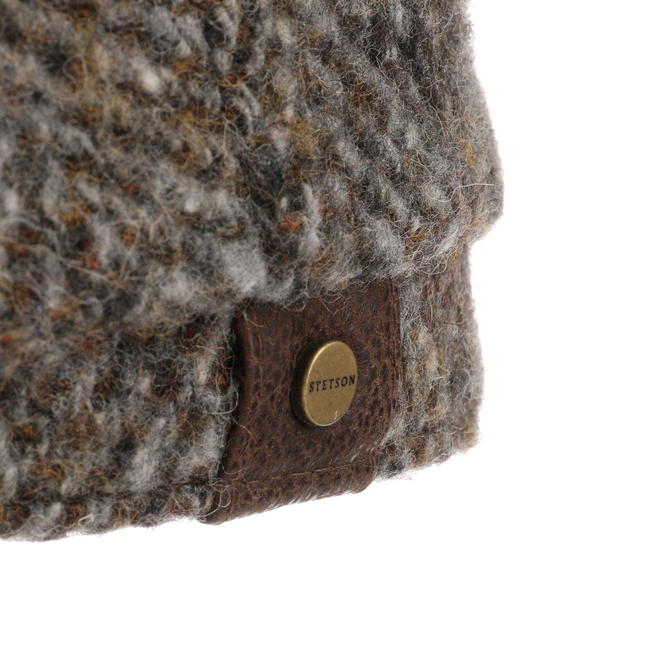 Hatteras Wool Colour Neps Flat Cap by Stetson - JJ Hat Center ®