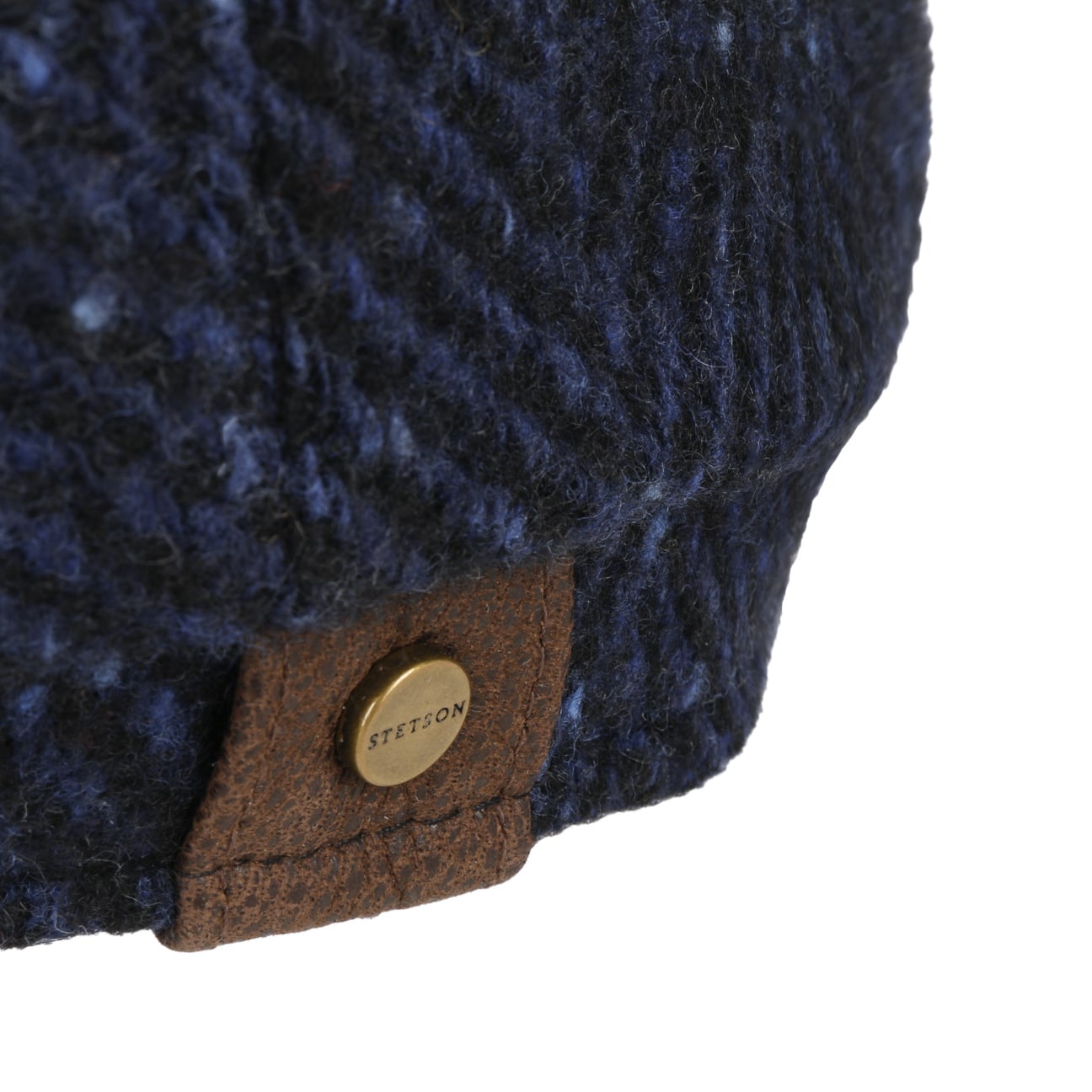 Hatteras Wool Colour Neps Flat Cap by Stetson - JJ Hat Center ®