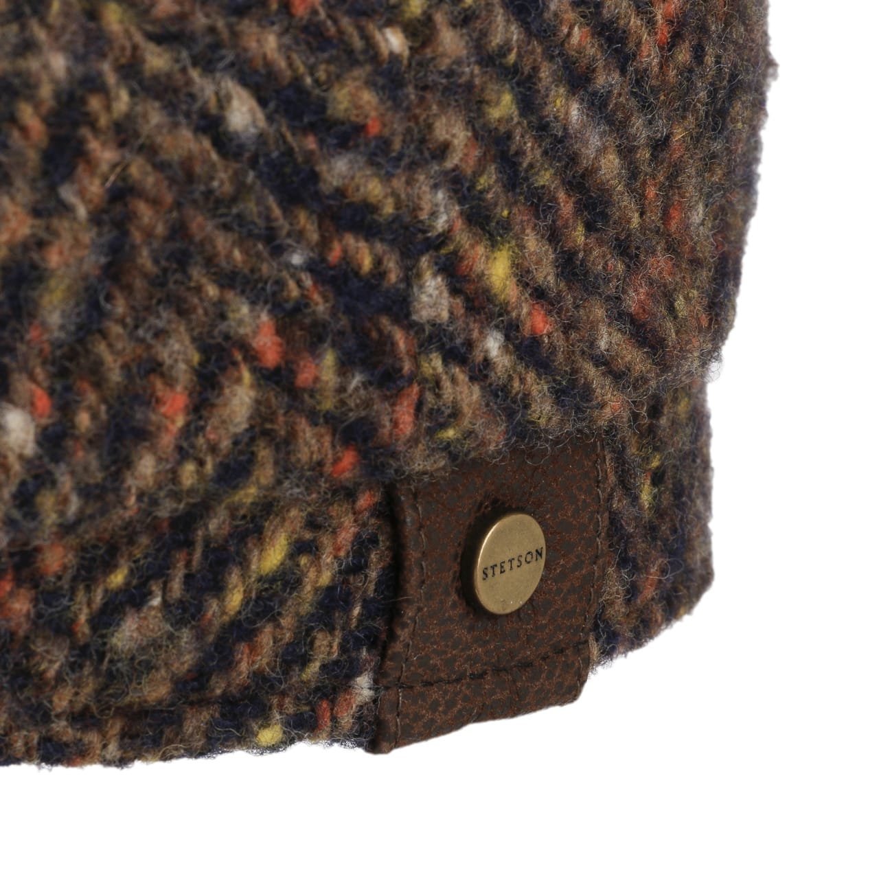 Hatteras Wool Colour Neps Flat Cap by Stetson - JJ Hat Center ®