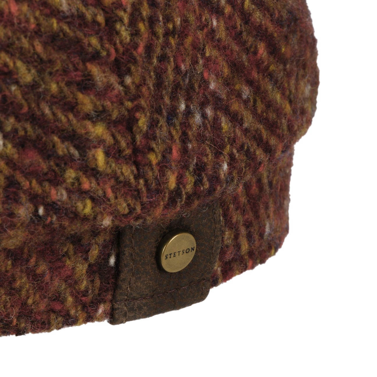 Hatteras Wool Colour Neps Flat Cap by Stetson - JJ Hat Center ®