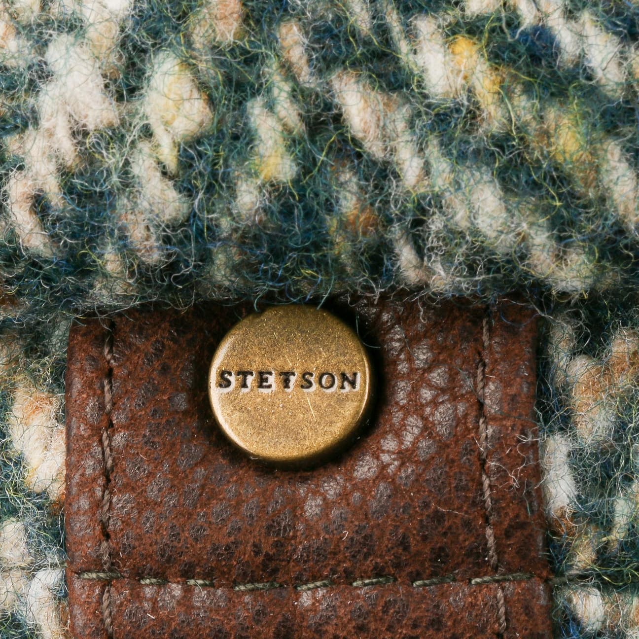 Hatteras Wool Colour Neps Flat Cap by Stetson - JJ Hat Center ®