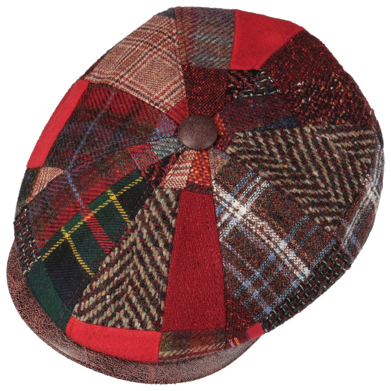 Carlento Patchwork Flat Cap by Lierys - JJ Hat Center ®