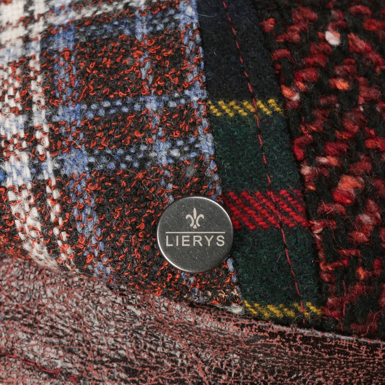 Carlento Patchwork Flat Cap by Lierys - JJ Hat Center ®