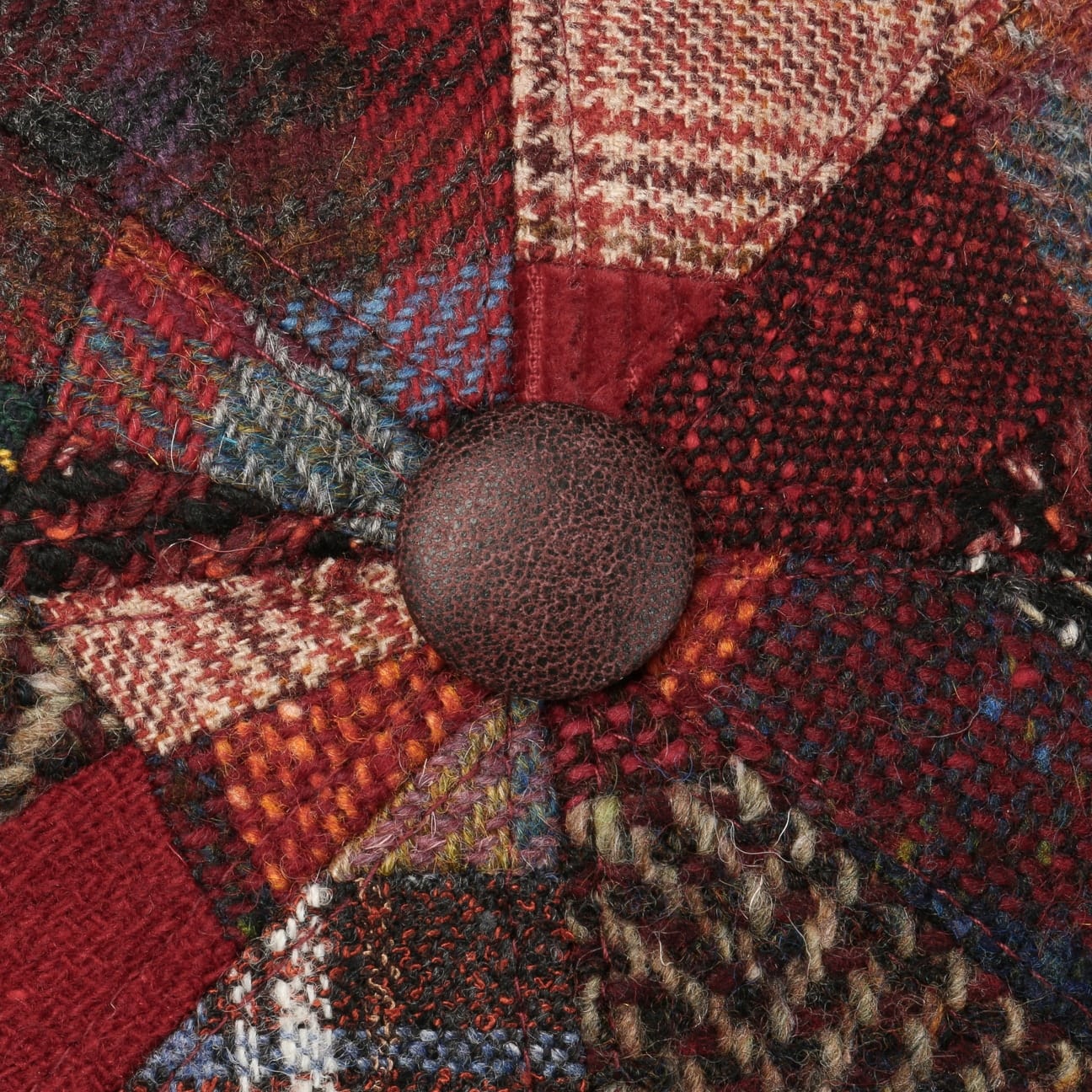 Carlento Patchwork Flat Cap by Lierys - JJ Hat Center ®