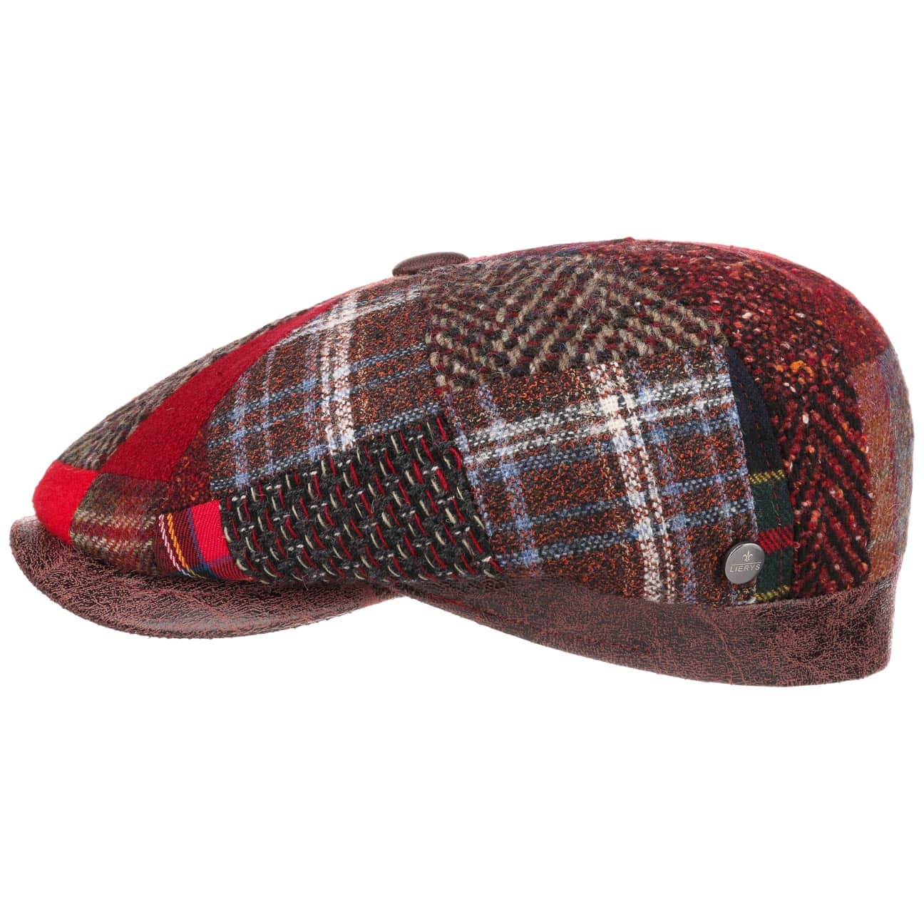 Carlento Patchwork Flat Cap by Lierys - JJ Hat Center ®