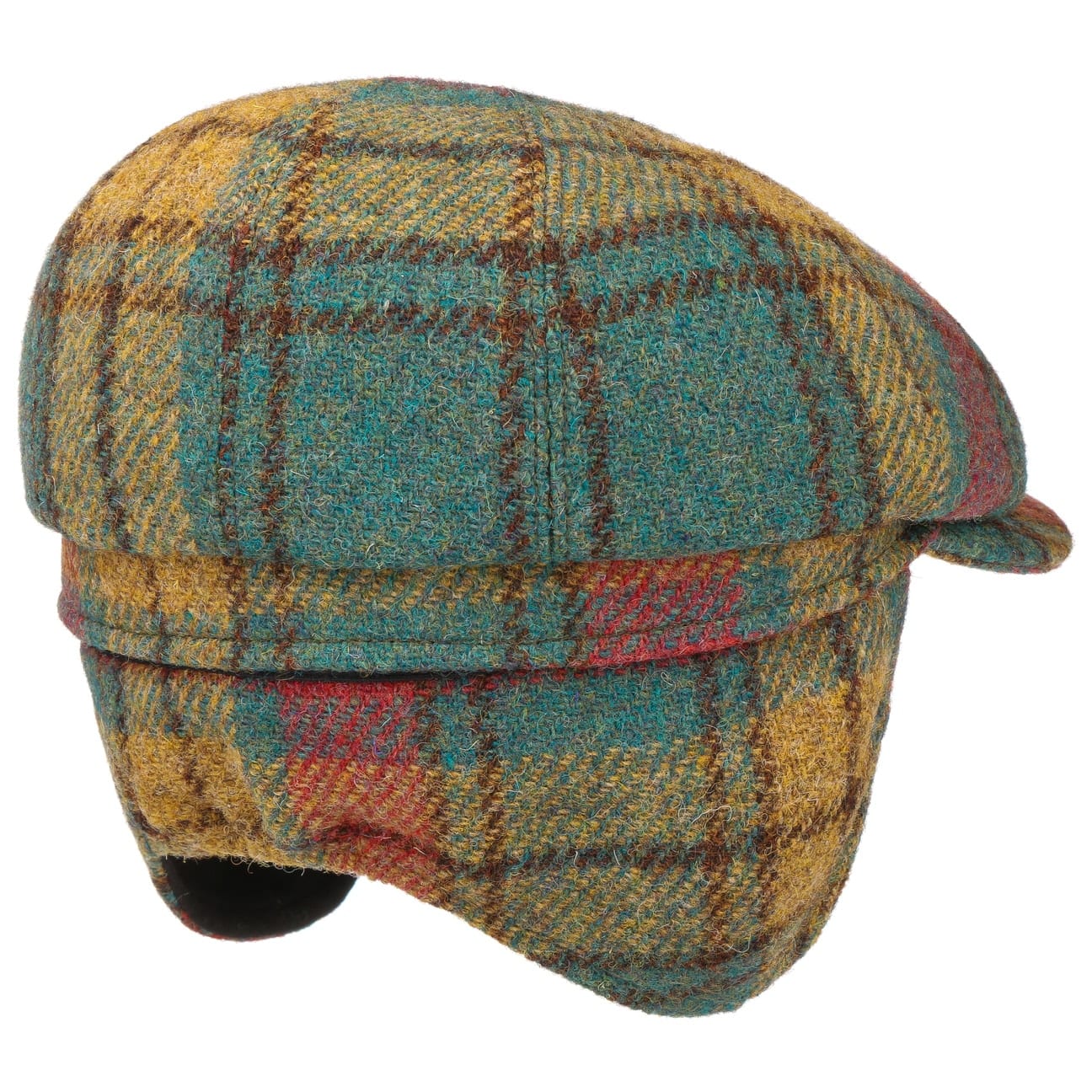 Seven Premium Harris Tweed Flat Cap by Mayser - JJ Hat Center ®