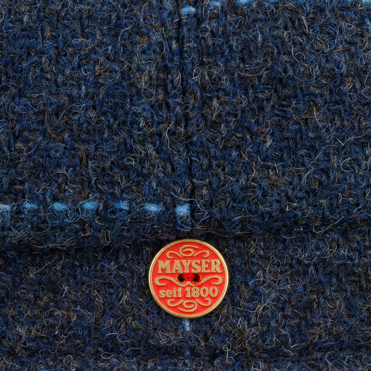 Seven Premium Harris Tweed Flat Cap by Mayser - JJ Hat Center ®