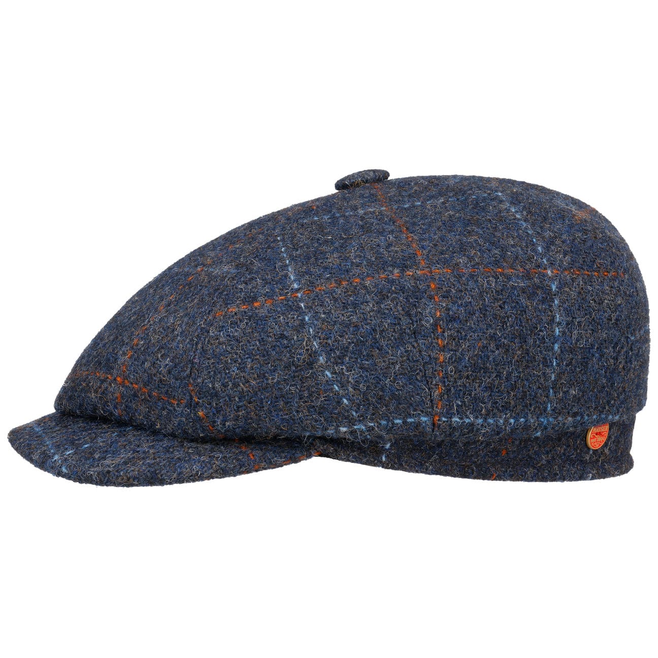 Seven Premium Harris Tweed Flat Cap by Mayser - JJ Hat Center ®