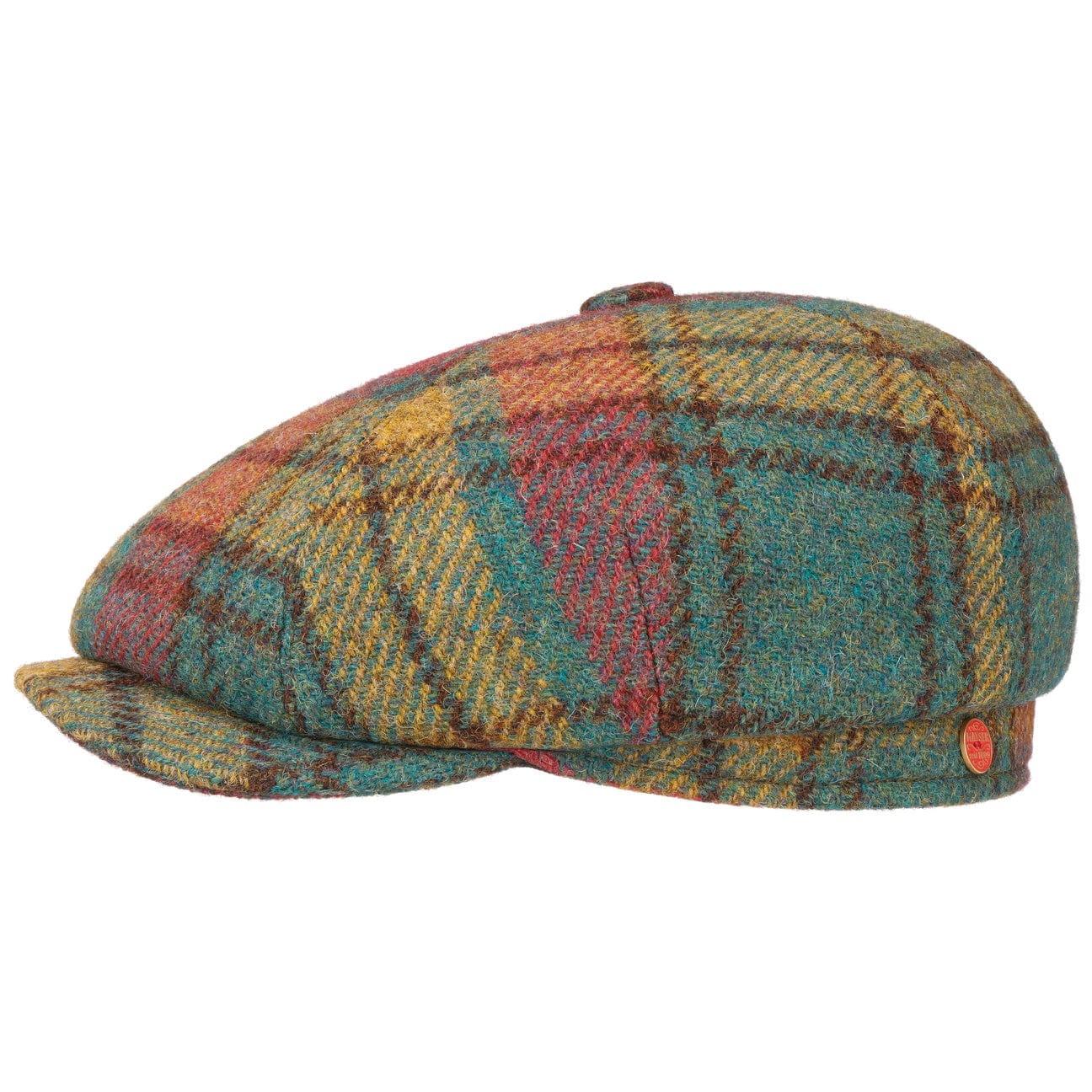 Seven Premium Harris Tweed Flat Cap by Mayser - JJ Hat Center ®