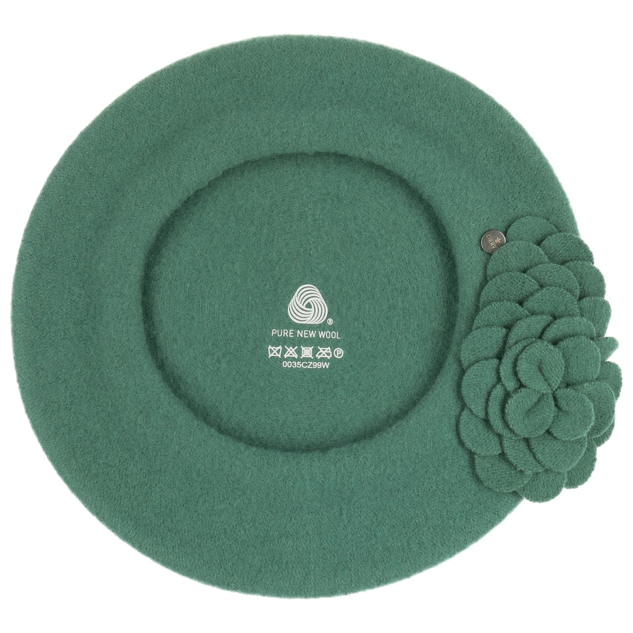 Agris Flower Wool Basque Beret by Lierys - JJ Hat Center ®
