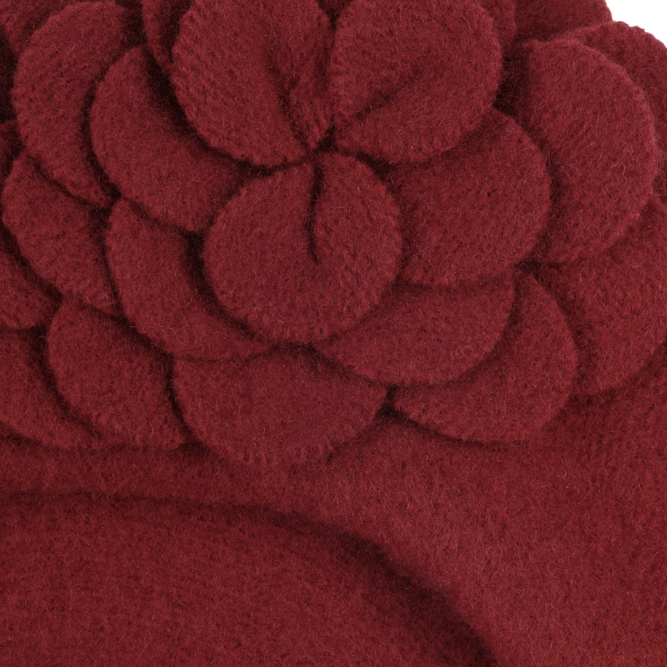 Agris Flower Wool Basque Beret - JJ Hat Center ®