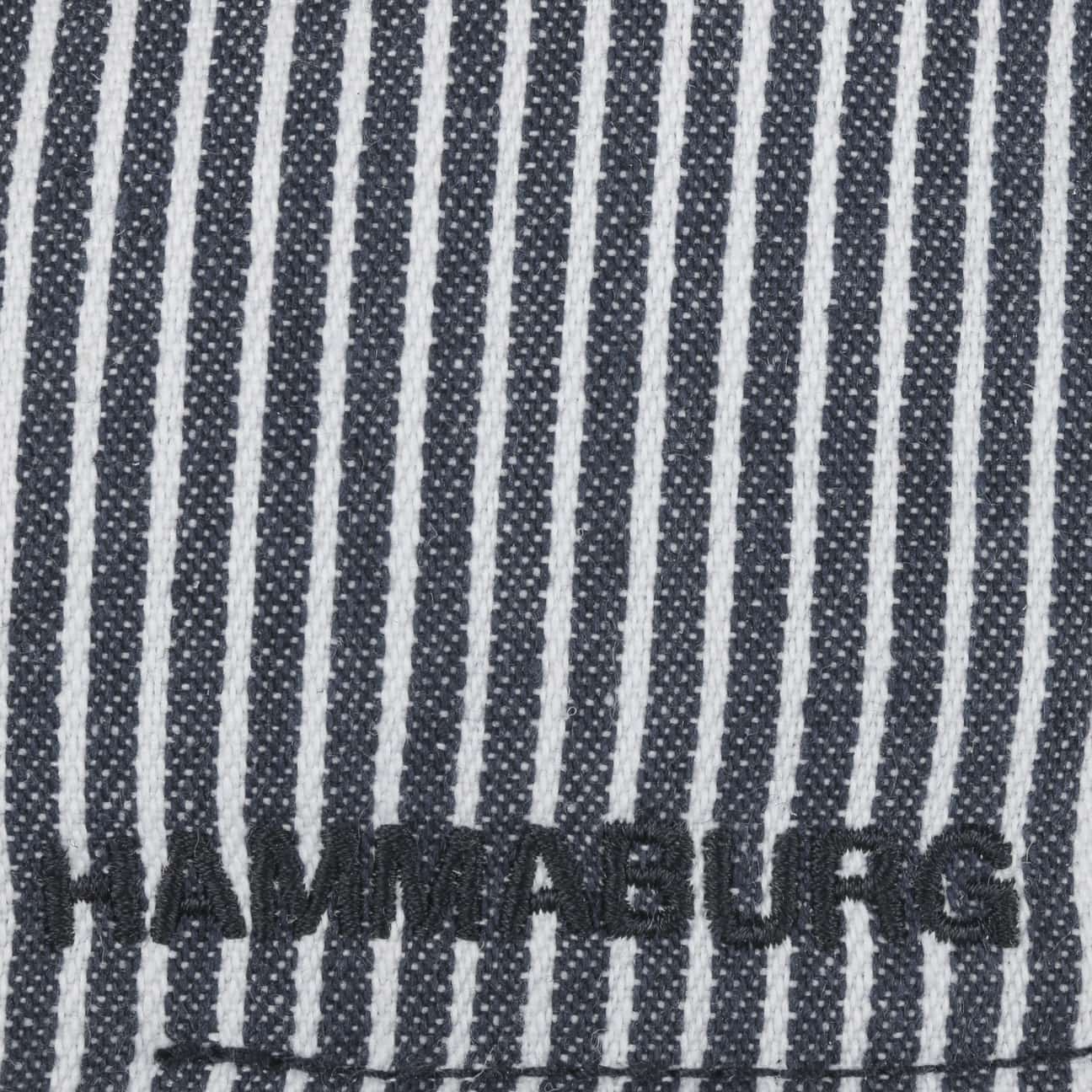 Stripes Cotton Flat Cap by Hammaburg - JJ Hat Center ®