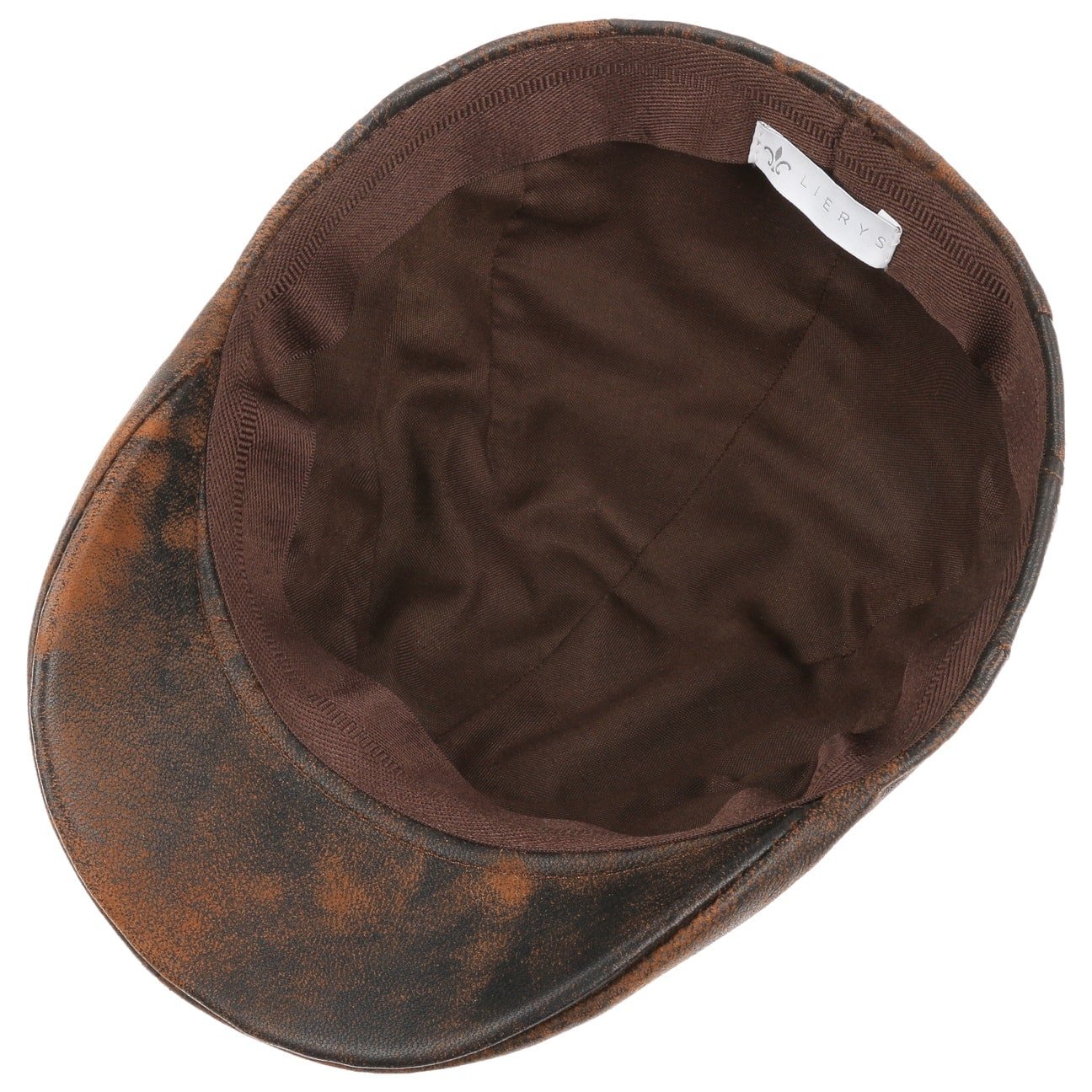 Classic Leather Flat Cap by Lierys - JJ Hat Center ®
